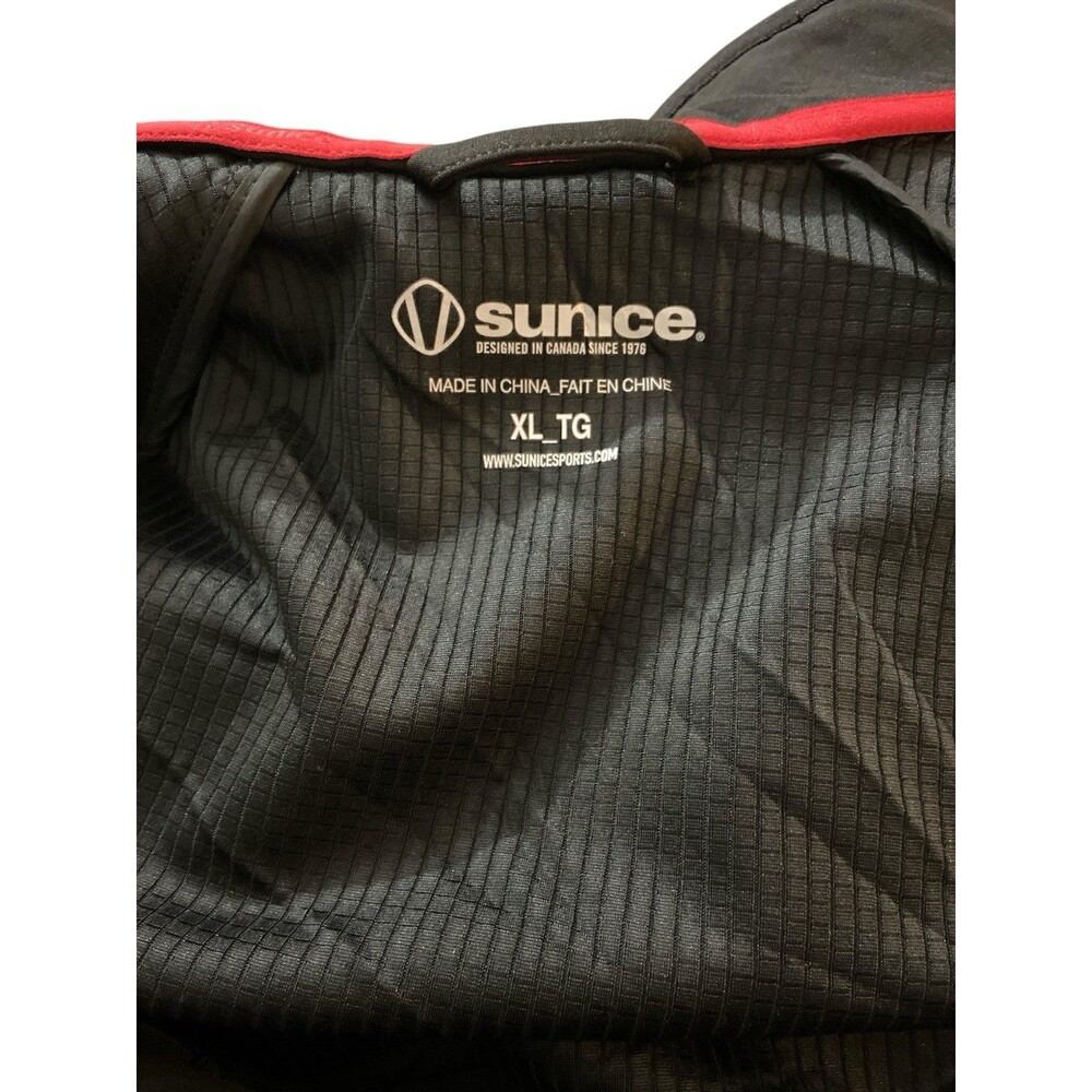 Sunice Men’s Black Softshell Jacket Size XL Polyester Spandex Zip Up Defect Read - Picture 8 of 10